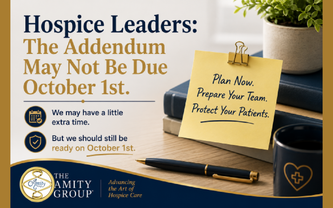 Hospice Leaders: Don’t Stop Preparing for October 1, But You Need to Know What GAO Just Said